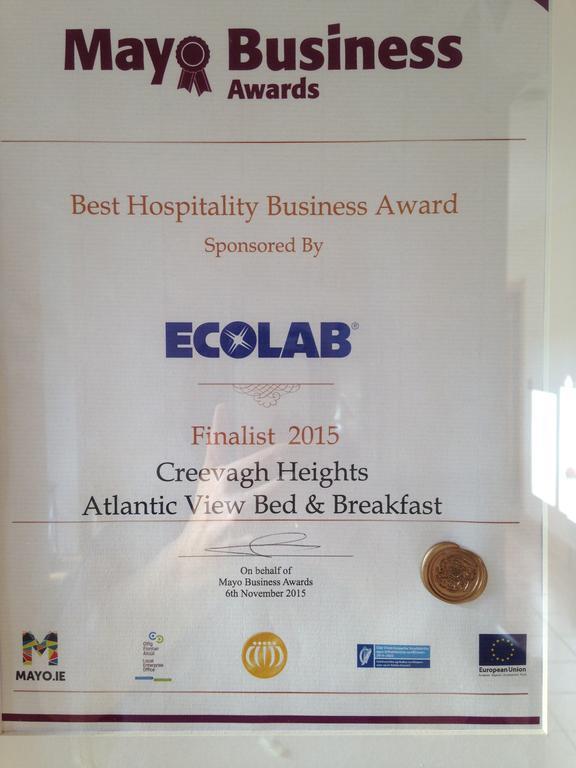 Killala Creevagh Heights B&B מראה חיצוני תמונה